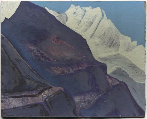 Peinture Décorative sur Toile Nicholas Roerich voyage spirituel et sérénité 60x90cm