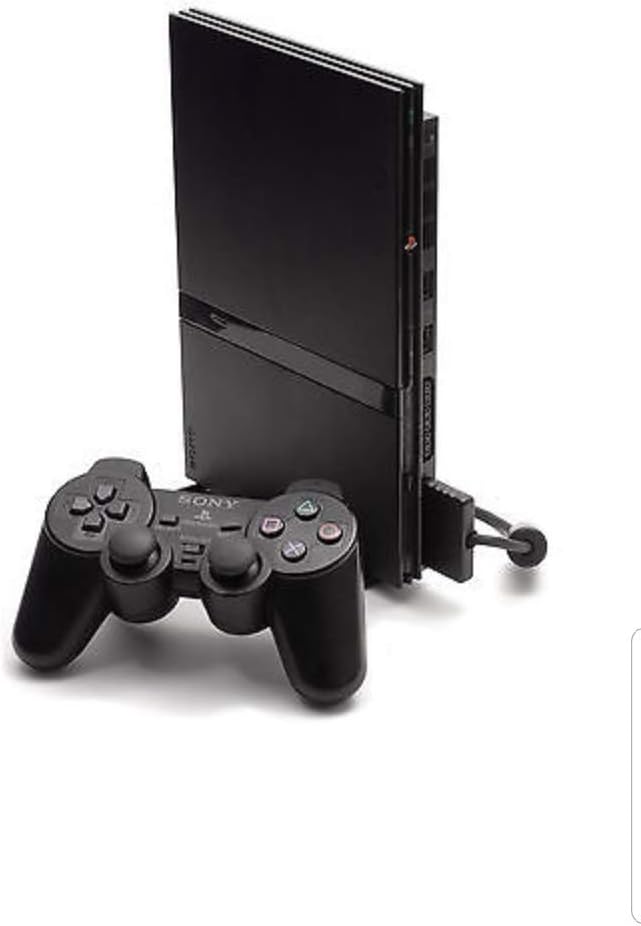 PlayStation 2 Console (Slim Line Version 1) (Renewed)