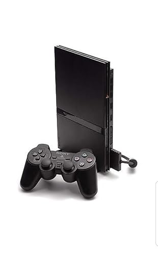 PlayStation 2 Console Slim Line Version 1 Renewed