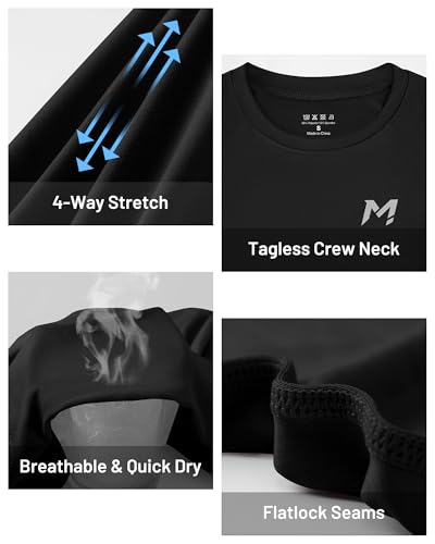 Boys Compression Shirt Long Sleeve Quick Dry Youth Undershirt Football Baseball Kids Athletic Soccer Base Layer Tops3