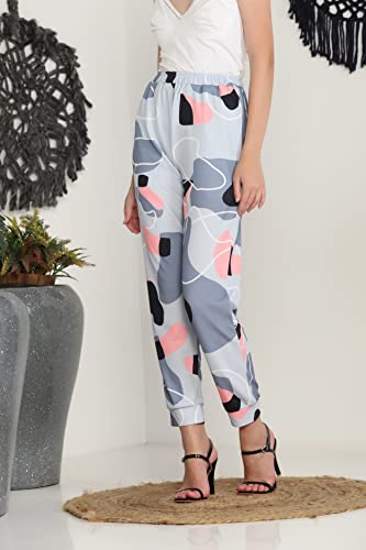 Image of GRECIILOOKS Trousers for Women | Women Trousers | Women's High-Waisted Pant | Women Trousers Pants | Regular Fit Korean Trousers for Women