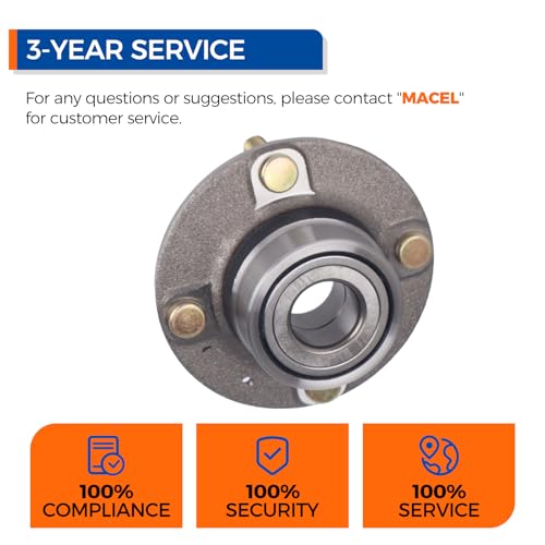 PAROD Pair 512194 Wheel Bearing Hub Assembly Fit for Hyundai Elantra 2001-2006, Kia Spectra/Spectra5 2005-2009 Non-ABS by PAROD - Used condition - Image 7