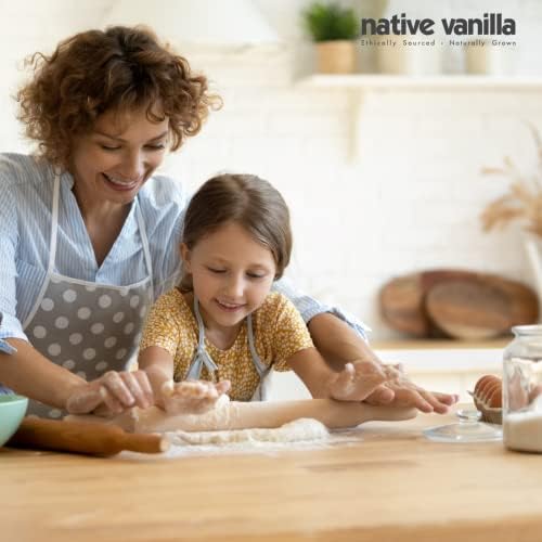 Native Vanilla - Vanilla Bean Paste 118 ml (4 oz) - for Chefs and Home Cooking, Baking, and Dessert Making
