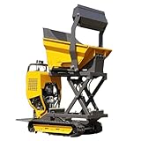 Tracked Crawler Dumper with 650kg to 12 Ton Capacity Hydraulic Tipping System for Construction Farm Landscaping Material Handling Customizable Design Solutions Available