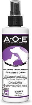 Odorcide Animal Odor Eliminator Spray Ready to Use Pet Odor Eliminator for Strong Odor Secretions, Spray, Feces & Urine Odor Eliminator Safe, Non-Enzymatic Dog & Cat Odor Eliminator 8 oz