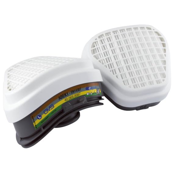 Filtros ABEK1P3 para máscaras de respiración Elipse