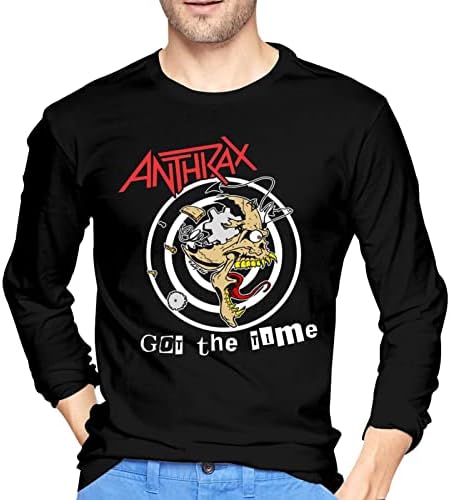 Amazon.co.jp: Tシャツ メンズ 長袖 Anthrax アンスラックス ロングt
