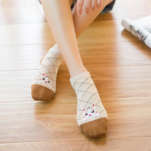 Funny Animal Socks for Women - Cute Dog and Cat Socks, Colorful Novelty Funny Socks for Animal Lover