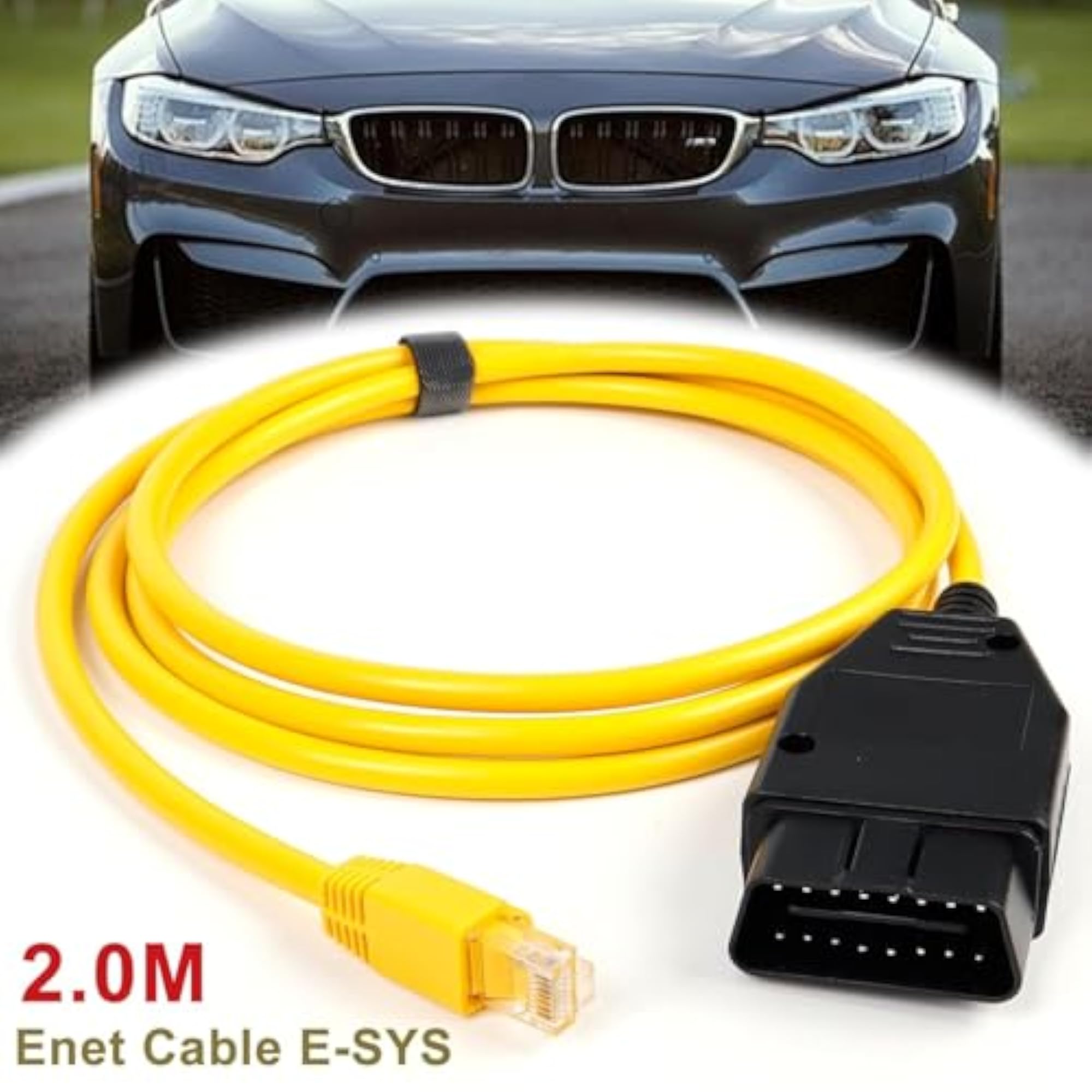 ENET Ethernet Cable RJ45 OBD2 Interface Coding