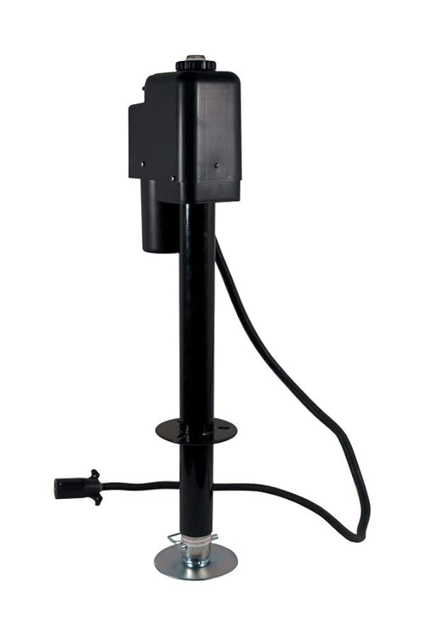 Quick Products JQ-3500B-7P Power A-Frame Electric Tongue Jack with 7-Way Plug - 3,650 lbs. Lift Capacity, Black by Quick Products - Image 4