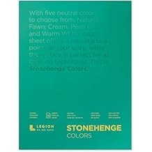 Legion Stonehenge Drawing Paper Pad - 9" x 12", Multi Color, 15 Sheets