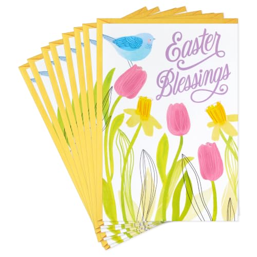 Hallmark DaySpring Pack of Religious Easter Cards, 8-Pack (Blessings)