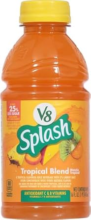 مزيج V8 Splash Tropical ، 16 أونصة. زجاجة
