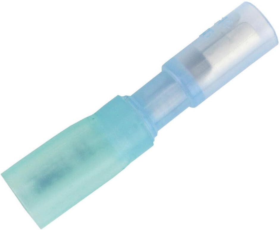 Pacer 16-14 AWG Heat Shrink Female Bullet Terminal - 25 Pack