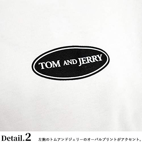 Amazon トムとジェリー Tシャツ Tom And Jerry Sequence アート プリント 長袖tシャツ トム ジェリー バックプリント ロンt クルーネック Tシャツ カットソー 通販