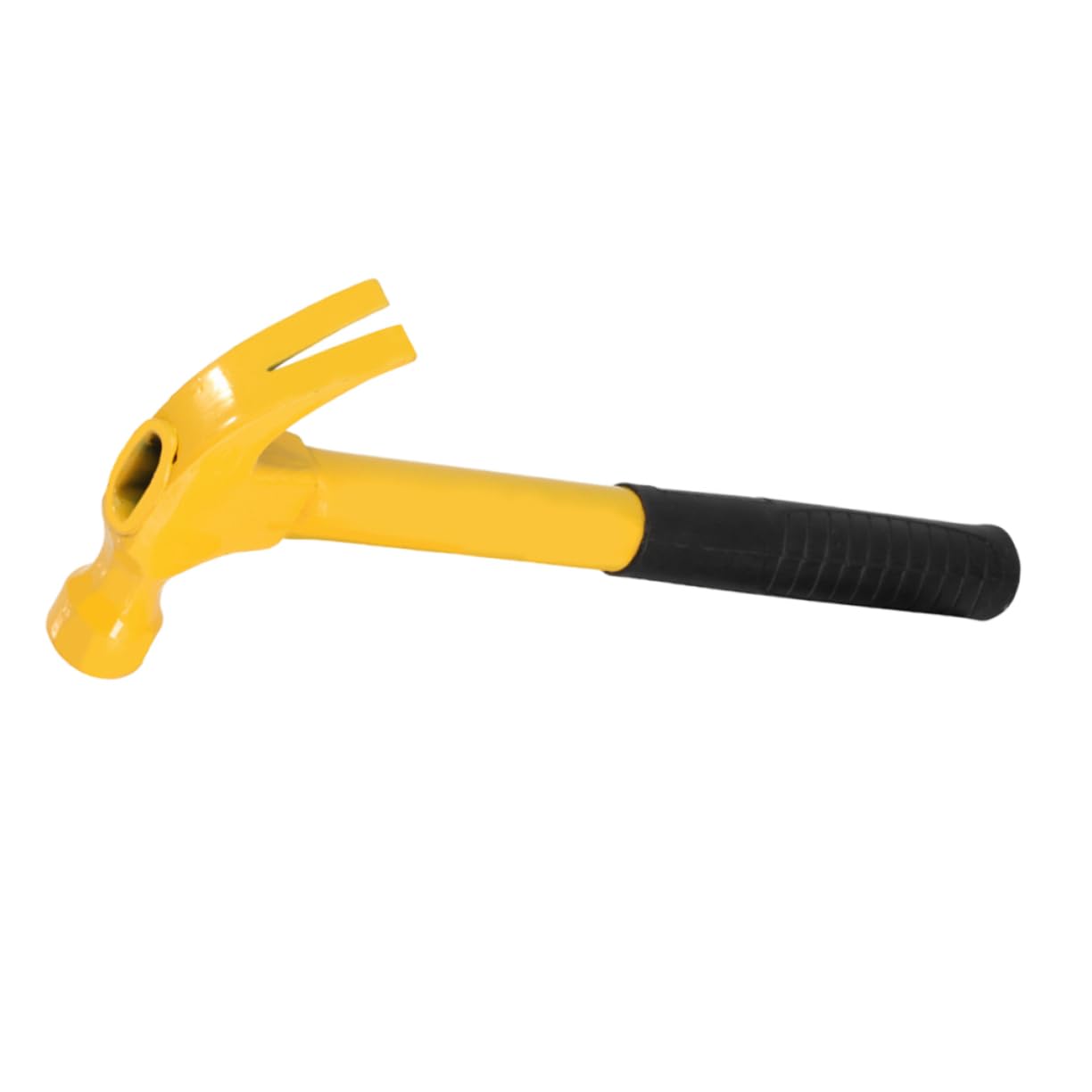 LALAFINA Hammer Nailing Hammer Fine Polished Steel Ergonomic Grip Non-slip for Woodworking Constructi