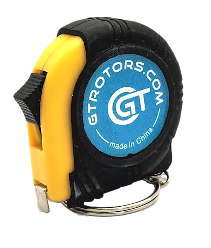 Image of GT / /Rotors Automotive Part Metal Keychains