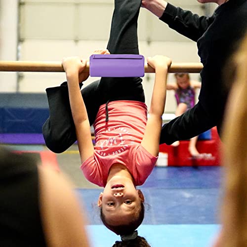 Aolamegs Gymnastics Bar Pad - 4"X10" Protective Foam Gymnastics Bar Cushion for Gymnastic Bar, Uneven Bars, Parallel Bars, Horizontal Bar, Ballet Bar, 1 Pack Purple Gymnast Kip Bar Pad for Kids