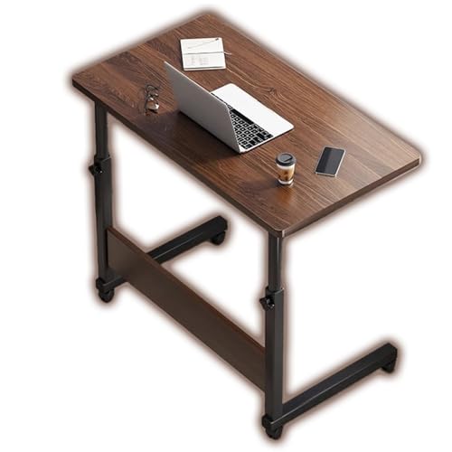 Bureau informatique portable et table d'ordinateur mobile à hauteur réglable