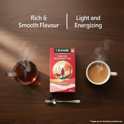 Image of TE-A-ME English Breakfast Tea Bags - 25 Pcs | English Breakfast Tea
