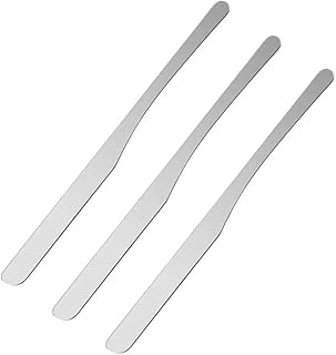 Espátula de maquillaje de acero inoxidable, h...