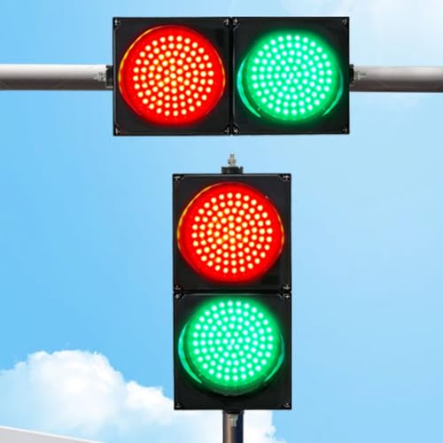 Feu de signalisation routière feu d'arrêt et de marche pour voitures piétons 110V - 5