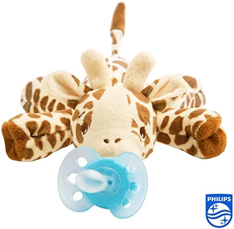 Philips Avent SCF348/11 Snuggle żyrafa, 0-6 miesięcy, przezroczysta