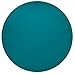 beties Farbenspiel – Housse de Coussin Ronde env. 80 cm Ø. Grand Choix de Dimensions et de Couleurs pour Une Ambiance Joyeuse. 100% Coton. Ton uni (Bleu pétrole) …