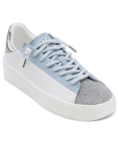 Image of DKNY Womens Ginali Everyday Lace Up Platform Sneaker