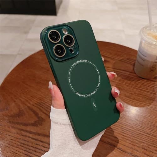Coque cristal iPhone 15 Plus fine : charge sans fil et protection objectif