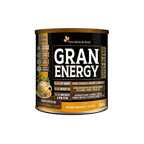 SuperCoffee Gran Energy 250g - Flora Nativa Sabor:Cappuccino