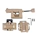Produktbild T-best Militärhelm-Licht, langlebige Helmbeleuchtung, Werkzeug für Outdoor-Jagd, Militär, Sand Color