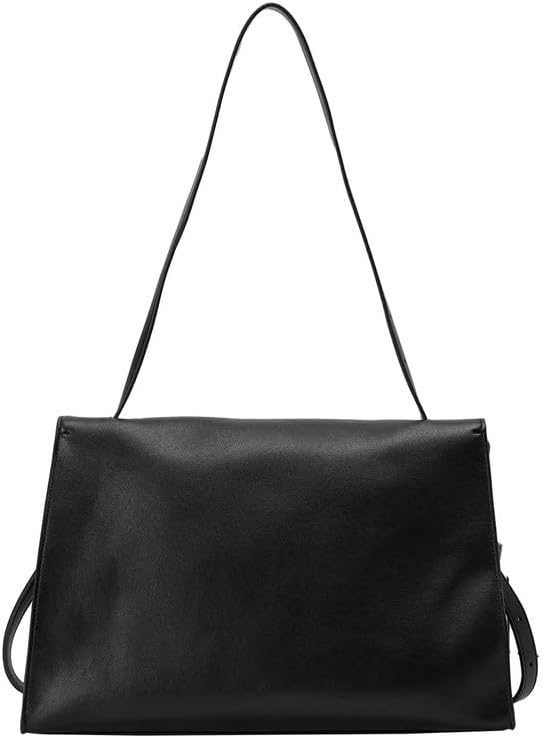 URBAN REVIVO Women Crossbody Bag Elegant PU Leather Convertible Strap for Handheld or Shoulder Use