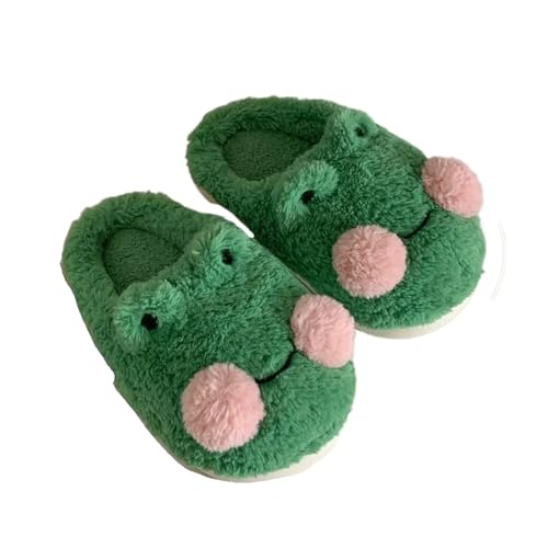 Chaussures en fourrure douce pour femmes et hommes avec semelle épaisse