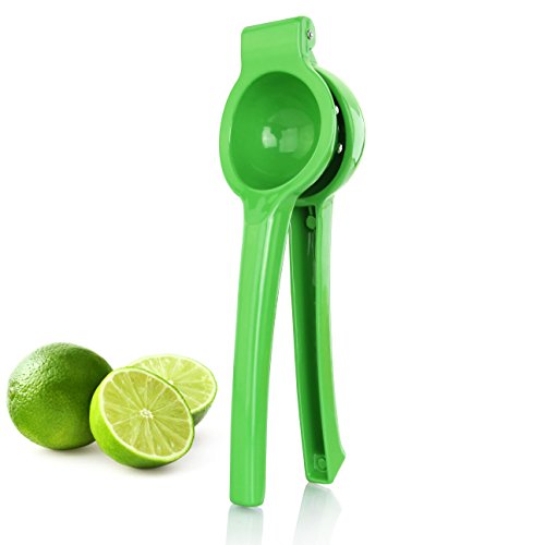 New Star Foodservice 42849 Enameled Aluminum Lime Squeezer, Green #TOP1