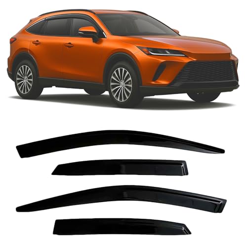 2023-2026 Tape-on Rain Guards for Lexus RX Side Window Deflector Visors 350 350h 500h F Sport Premium Luxury Durable Tinted Vent Shade 2024 2025