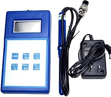 YJINGRUI Digital Gauss Meter Surface Magnetic Field Tester Tesla Meter Tester 0-200mT-2000mT for DC/AC Magnetic Field with Metal Guassmeter Probe