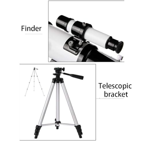 Telescopio astronómico 50MM con trípode y mochila miniatura 2