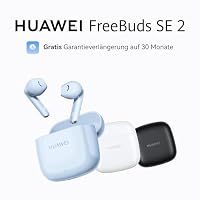 HUAWEI FreeBuds SE 2 Wireless Kopfhörer, Bis zu 40 Stunden Akkulaufzeit, Leicht und komfortabel, Ausgewogener Klang, Wasserdichtigkeit, Graphitschwarz – Ansicht 2