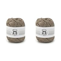 Lot De 2 Pelotes De Coton à Tricoter Neuves - Couleur Beige - Sans Marque