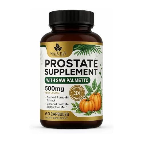 Natural Prostate Support Supplement to Promote Healthy Prostate Function Tablets/Capsules