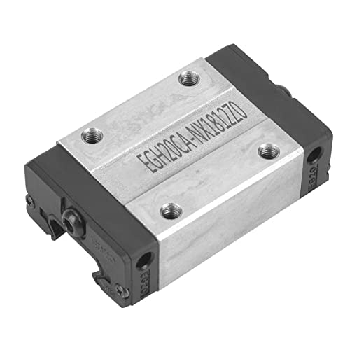 gernie 1Pcs Mini Linear Block Miniature Rail Block Slider Bearing Steel Tools for Egh20Ca, Linear Motion Guides, gernie0w7smh1fdq