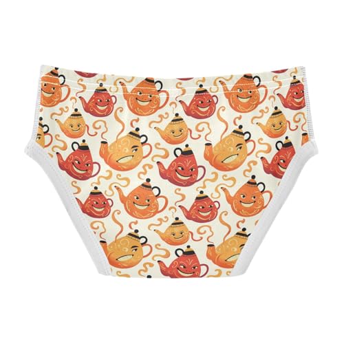 visesunny Boys Potty Training Underwear Funny Wish Teapot Breathe Cotton Briefs Size 2T-8Y for Toddler2