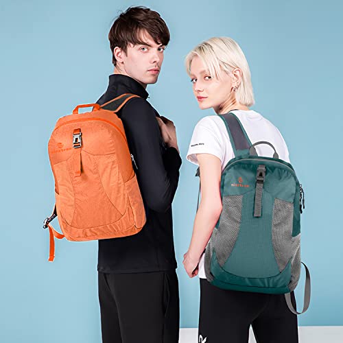 Sinotron 22L Lightweight Packable Hiking Backpack, Small Hiking Backpack Day Pack For Women Men Travel Camping Vacation, Dark Green #TOP4