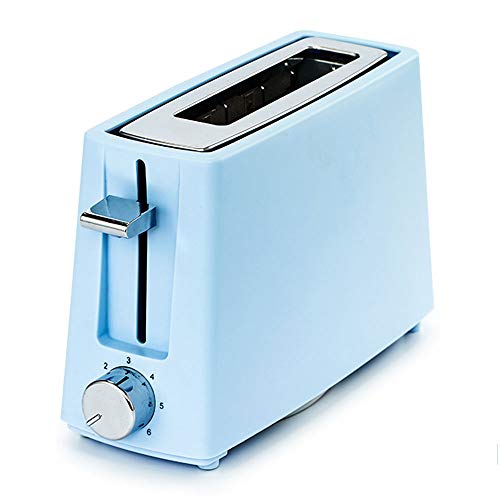 SSS Rápidamente Tostadora, Grill Independiente con 7 Ajustes de Sombra, Bandeja for Migas Desmontable for Pan y Galletas (Color : Blue)