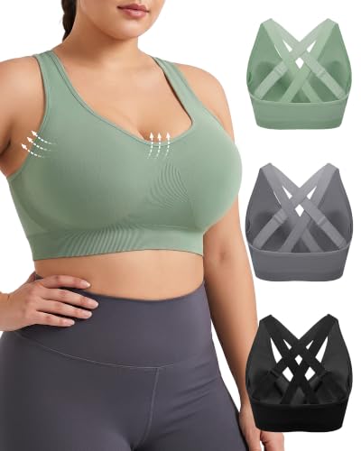 FITTIN Adjustable Sports Bra for Women: One Bra for Different Support Needs