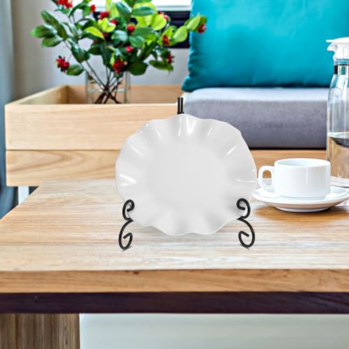 IMIKEYA Suportes De Exibição De Placa De Ferro Suporte De Placa Decorativa Suporte De Placa De Caval