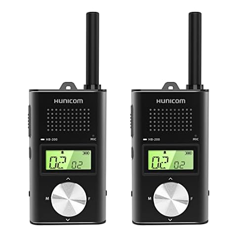 HUNICOM Rechargeable Long Range Walkie Talkies Cover