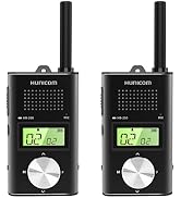 Talkies-walkies Longue Portée 5 Km - Avec Lampe Torche Et VOX - Rechargeables - Orange