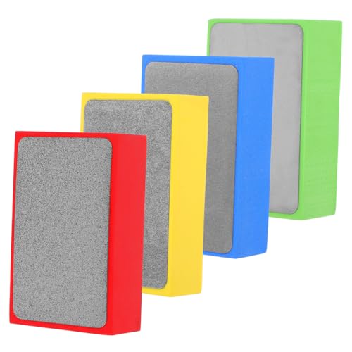 SOLUSTRE 4pcs Hand Polishing Pads Sanding Pads Grinding Pads Ceramic Tile Stone Glass Sanding Blocks for Trimming and Deburring